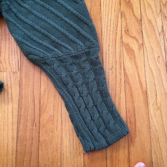 Listicle Sweater Dress Green - Picture 4 of 8